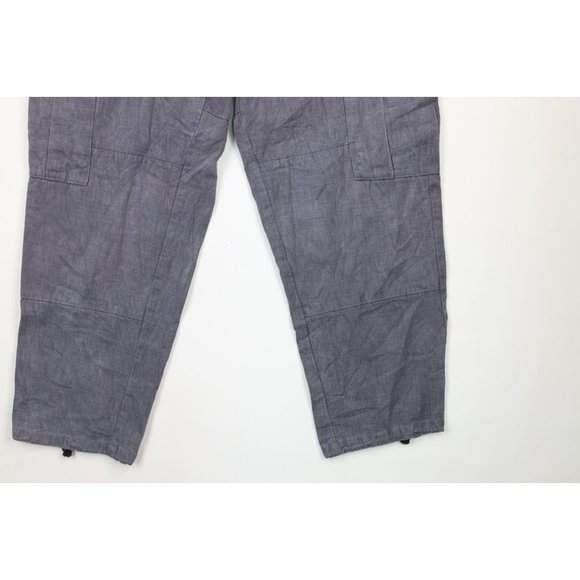 Vintage 90s Blind Skateboards Mens 32x29 Faded Spell Out Tie Cuff Cargo Pants - Picture 4 of 12